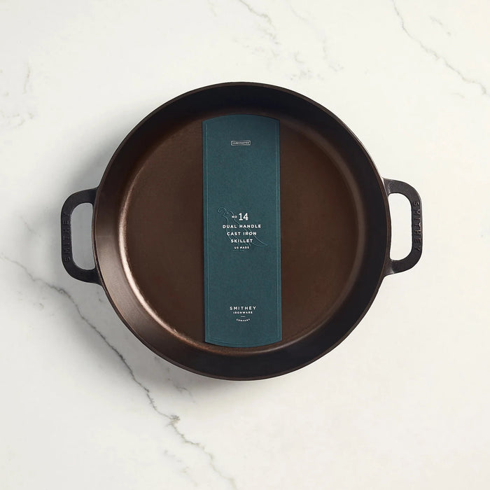 SMITHEY No.14 Dual Handle Skillet