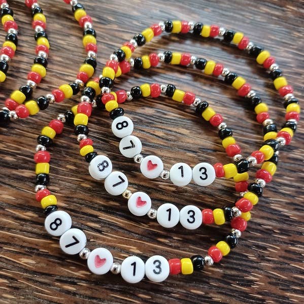Paco Designs - 87 HEART 13 Bracelet