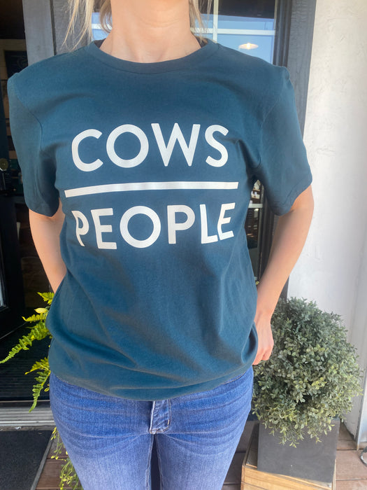 GGCC Swag / Cows Over People Short Sleeve Tee