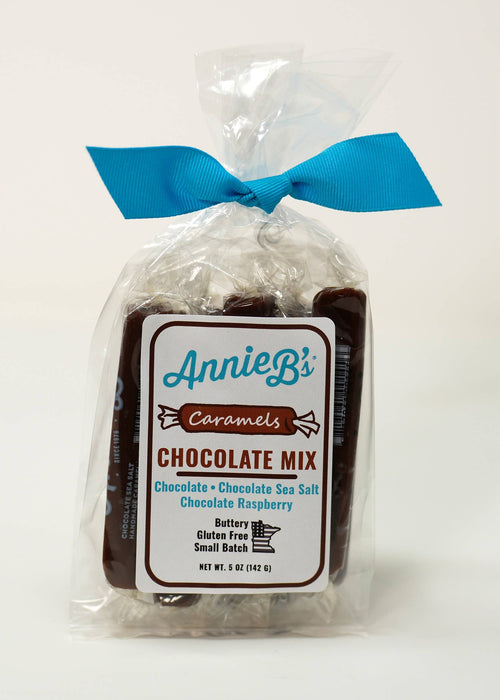 Annie B's - 10pc. Caramel Gift Bag - Set of 5: Chocolate Mix
