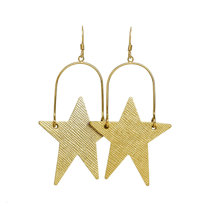 Nickel & Suede Gold Leaf Superstars