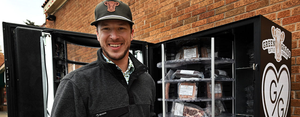 Green Grass Cattle Company Introduces First Meat Vending Machine to Ka ...
