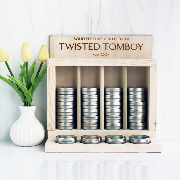Twisted Tomboy | Bath+Body+Shower+Shave - Solid Perfume Display Set