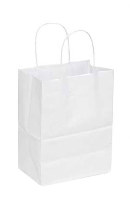 Store Supply Warehouse - Kraft Paper Shopping Bags: Natural / Case of 100 / Medium