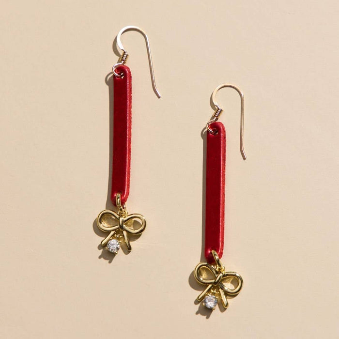 Nickel and Suede - Crimson Shimmer Kate