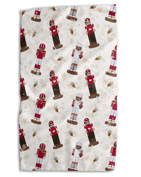 Absorb-Lumen - KC Football Nutcrackers 18x30 Work-harder Double-Sided Towel