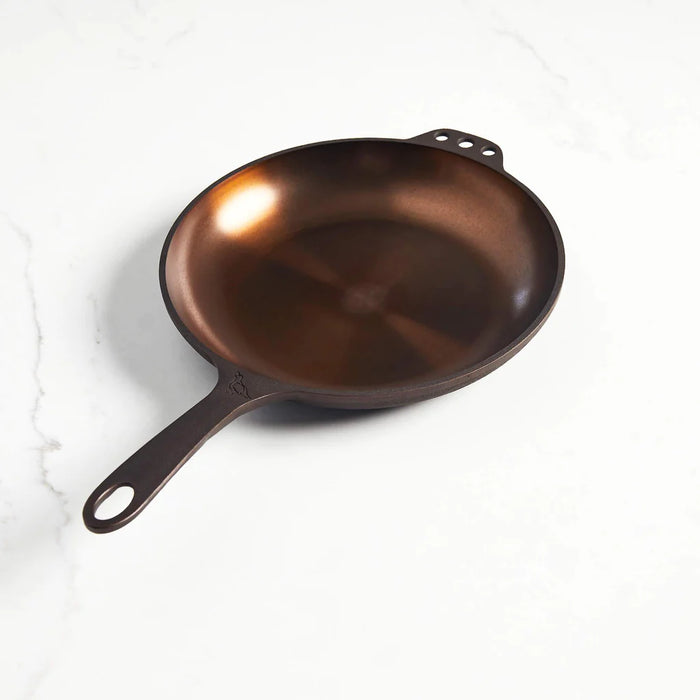 SMITHEY No. 10 Cast Iron Chef Skillet