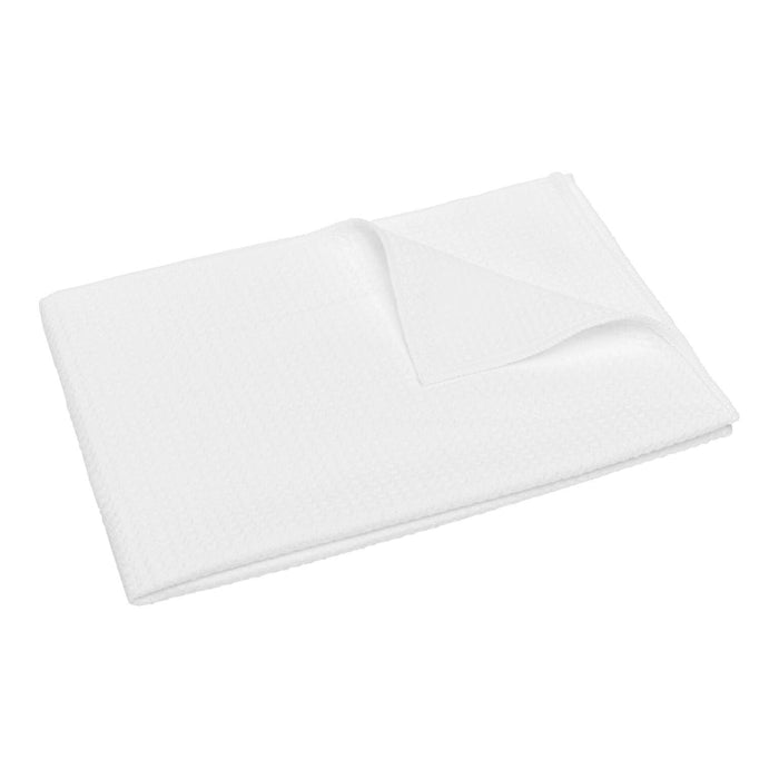 Canary Road - Christmas Navy Garland Kitchen Tea Towel Waffle Holiday: Transparent Cellophane Sleeve