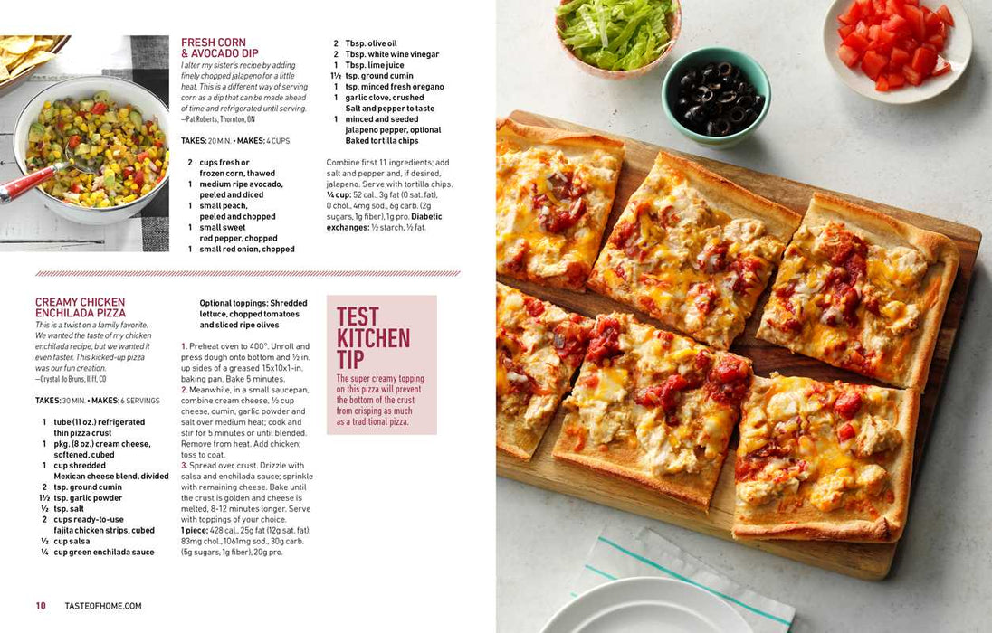 Simon & Schuster - Taste of Home 30 Minute Cookbook by: Paperback; 256 pages / English