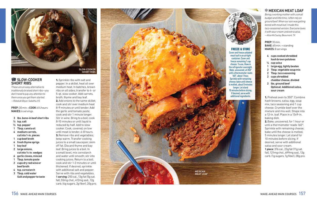 Simon & Schuster - Taste of Home Make Ahead Comfort Foods by: Paperback; 256 pages / English