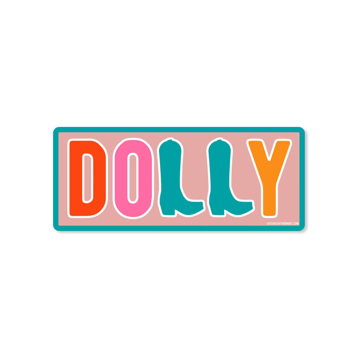 Good Southerner - Dolly Boots Sticker