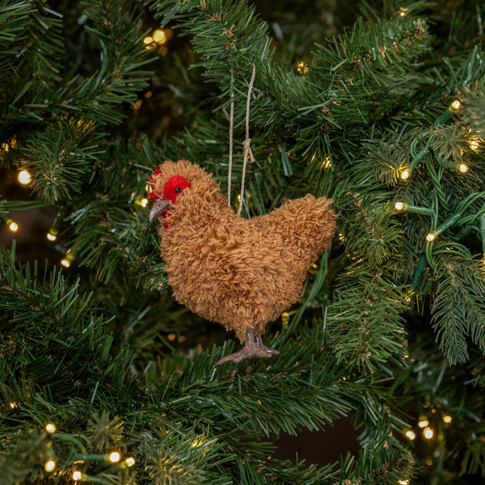 Ragon House - BROWN HEN ORNAMENT