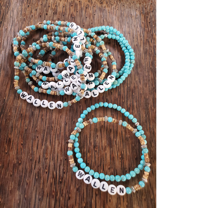Paco Designs - Country Favorites Boho Beaded Stretch Bracelet : Lainey Wilson