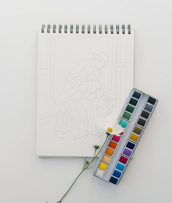 Bailey Rae Studio - Country Life Watercoloring Book