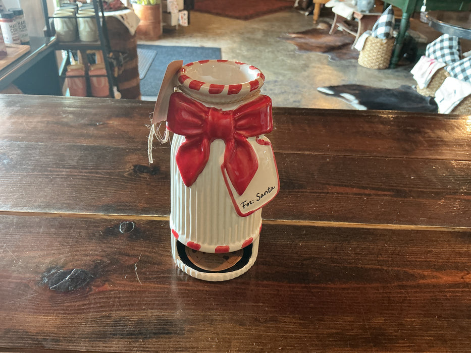 Mudpie Bow Milk and Cookies Pitcher