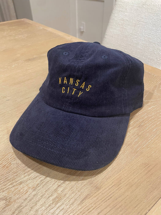 Thread Friday - Kansas City Fall Corduroy Dad Hat: Navy