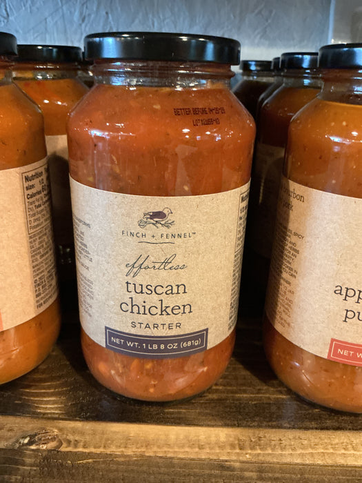 Effortless Tuscan chicken starter