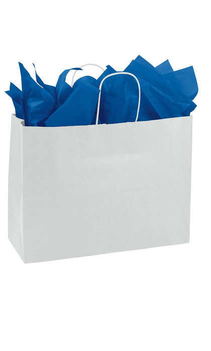 Store Supply Warehouse - Kraft Paper Shopping Bags: Natural / Case of 100 / Medium
