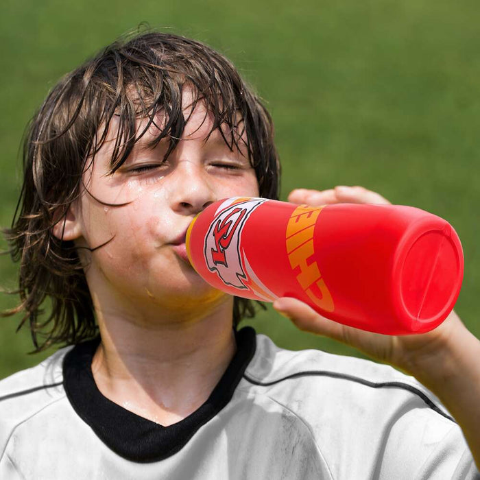Party Animal, Inc. - Kansas City Chiefs Squeezy Water Bottle