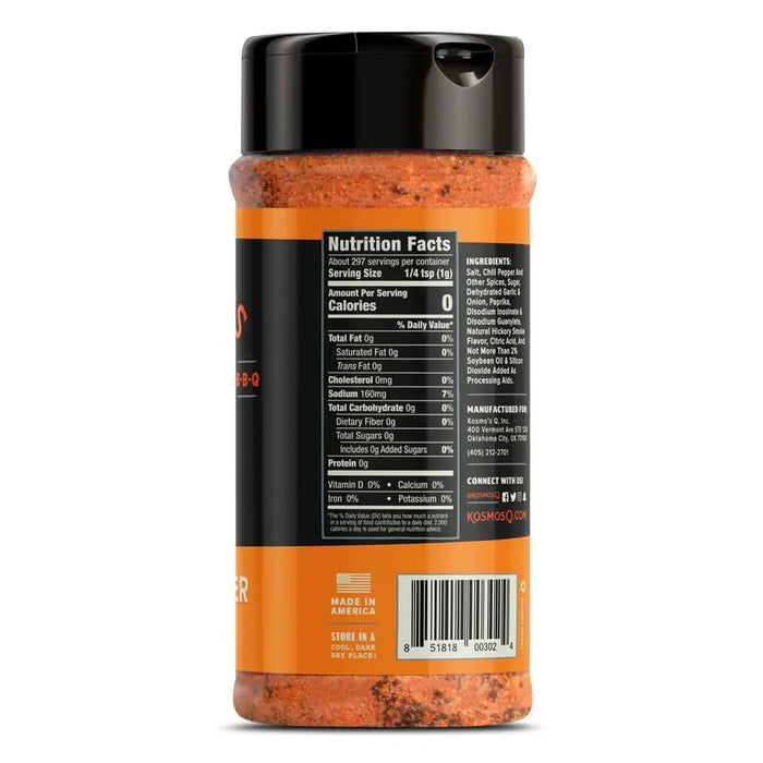 Kosmos Q - 10.5 OZ Cow Cover Seasoning (Case of 6)