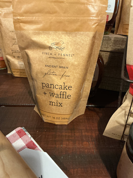 Finch+Fennel Ancient grain gluten free pancake+waffle mix