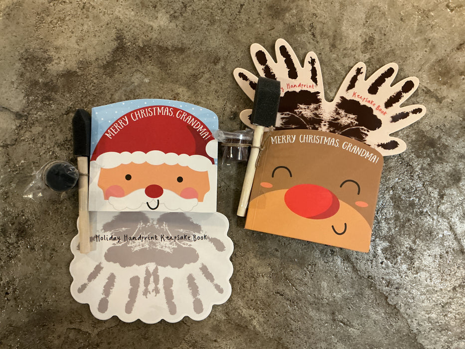 Mudpie Christmas Handprint Books