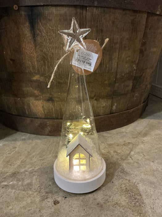 Mudpie LED Glass Church Sitter