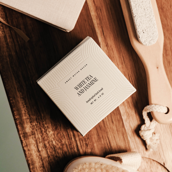 Sweet Water Decor - *NEW* White Tea and Jasmine 4.6 oz Bath Bomb