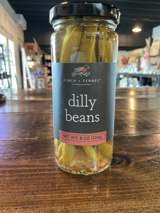 Finch + fennel dilly beans