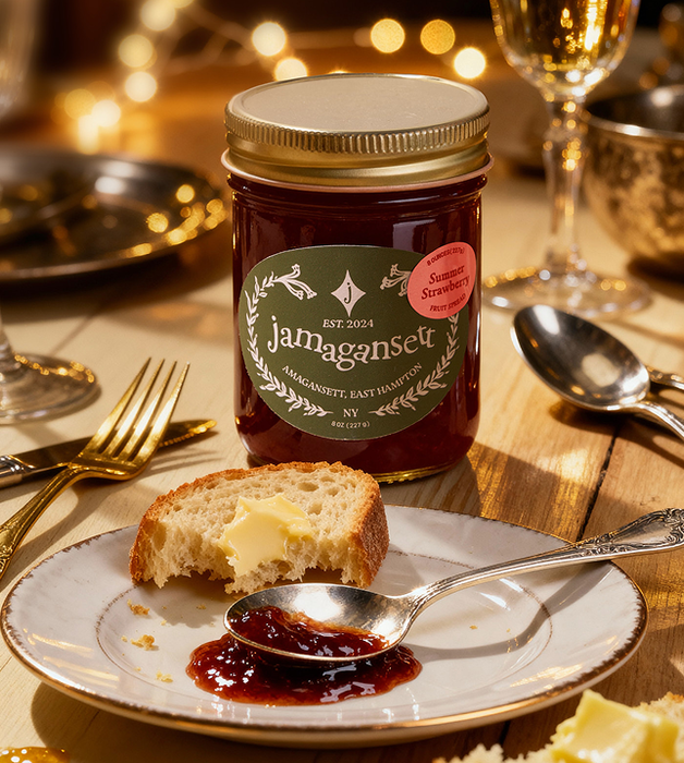Jamagansett - Summer Strawberry Preserves - 9oz jars