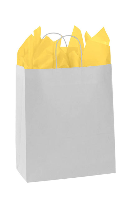Store Supply Warehouse - Kraft Paper Shopping Bags: Natural / Case of 100 / Medium