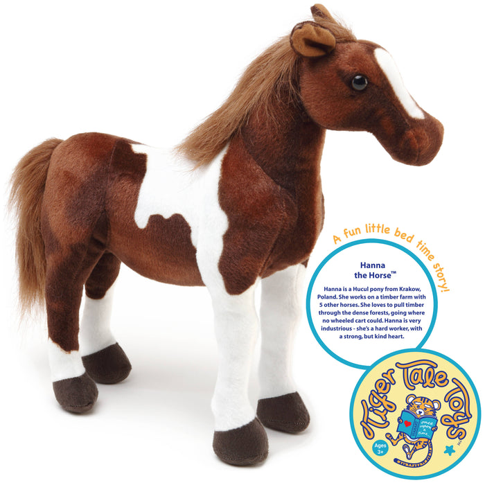 VIAHART Toy Co. - Hanna The Horse | 16 Inch Stuffed Animal Plush