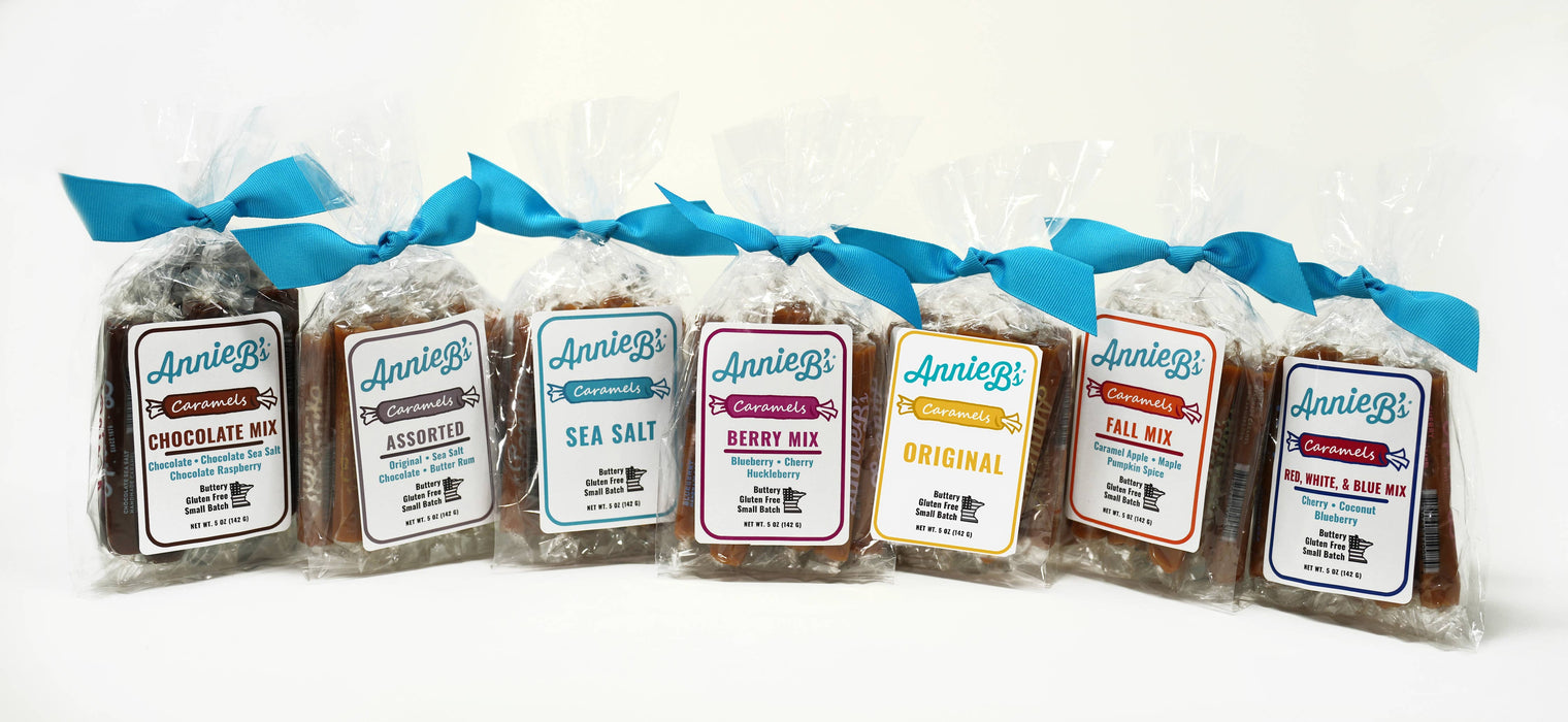 Annie B's - 10pc. Caramel Gift Bag - Set of 5: Original