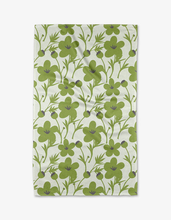 Geometry - Blooming Blossoms Tea Towel