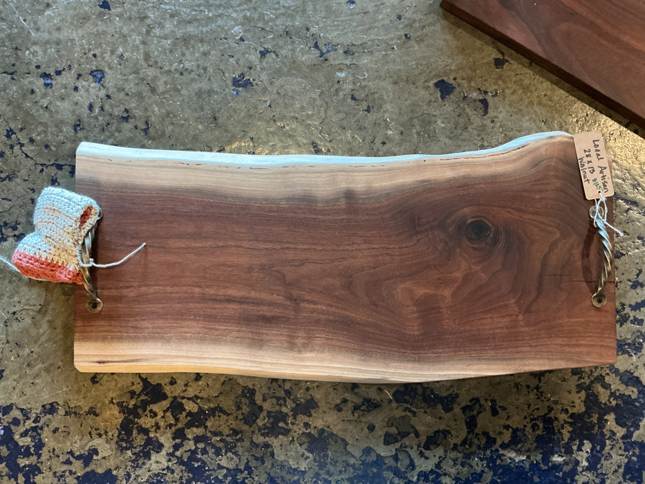 Walnut Serving Tray / Cutting Board.       28 X 13