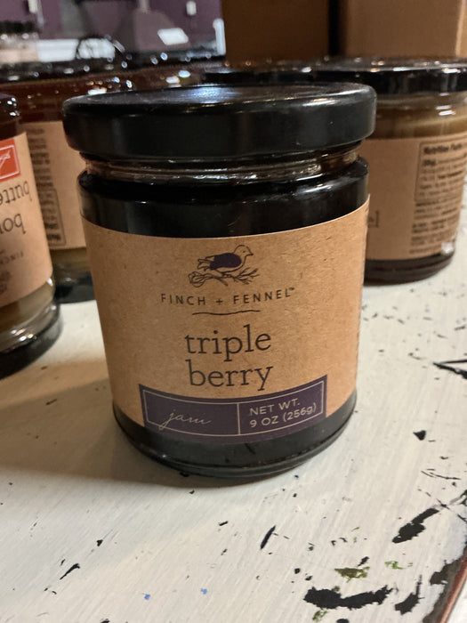 Triple berry jam