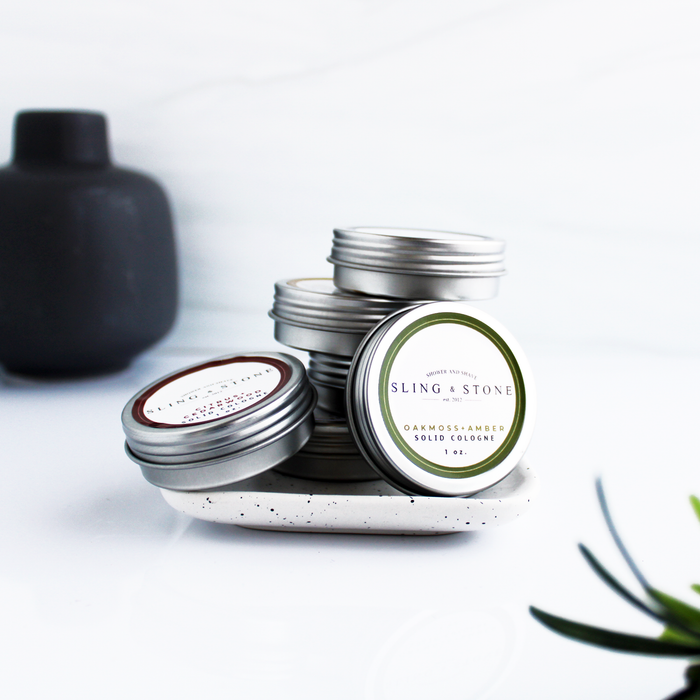 Twisted Tomboy | Bath+Body+Shower+Shave - FOR MEN | Solid Colognes (NEW SCENTS! 6 Scents): NEW! Sandalwood+Musk+Orange Blossom