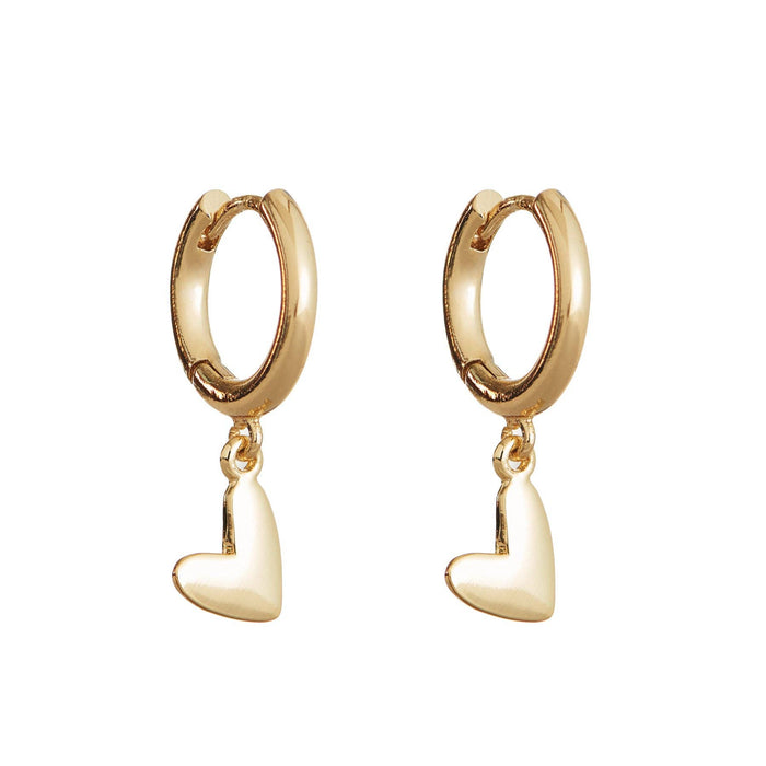 Nickel and Suede - Gold Sweetheart Huggies: One Size