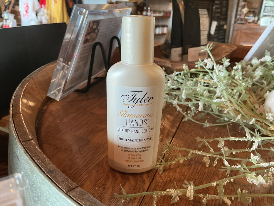Tyler Candle Company Luxury Hand Lotion “ High Maintenance” 2oz