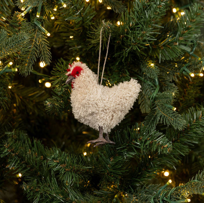 Ragon House - BEIGE HEN ORNAMENT