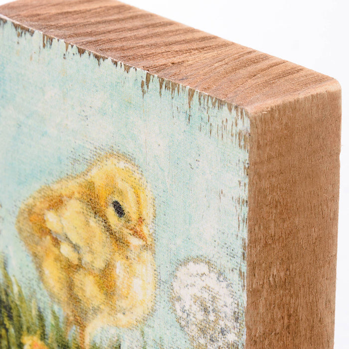 Primitives by Kathy - Chick Block Sign