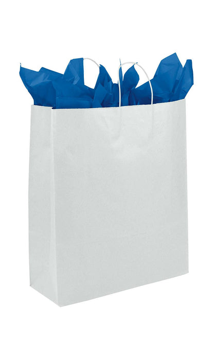 Store Supply Warehouse - Kraft Paper Shopping Bags: Natural / Case of 100 / Medium