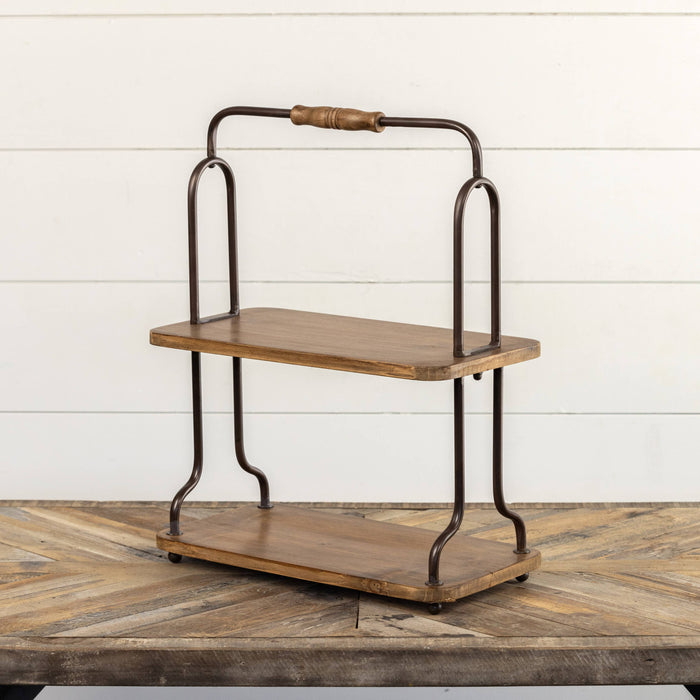 Ragon House - TWO TIER TABLETOP SHELF