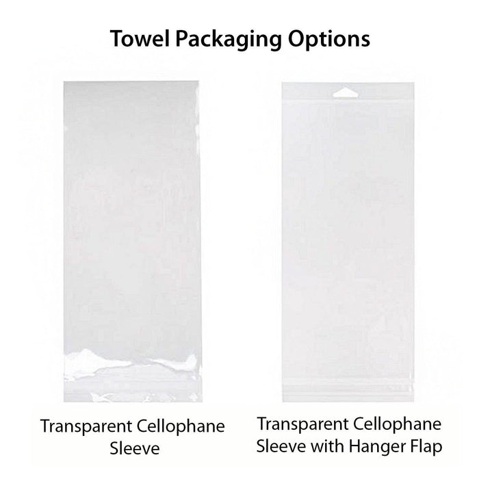Canary Road - Christmas Orange Berry Mistletoe Towel Waffle Holiday Decor: Transparent Cellophane Sleeve