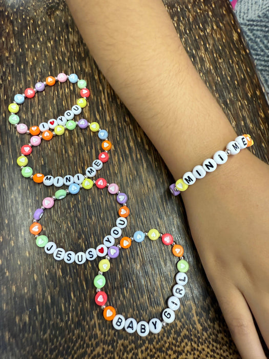 Paco Designs - Children's Multi Color Heart Bracelet