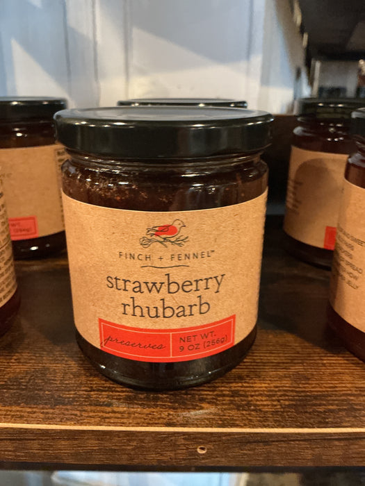 Strawberry rhubarb preserves
