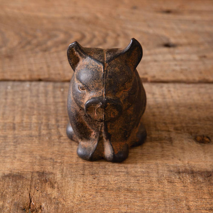 CTW Home Collection - Rustic Mini Tabletop Pig