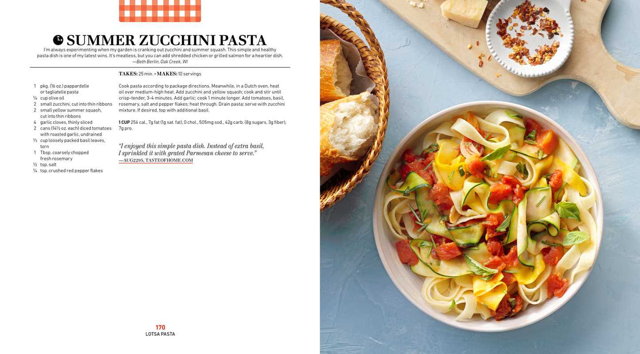 Simon & Schuster - Taste of Home Pizza, Pasta, and More  by: Paperback; 320 pages / English