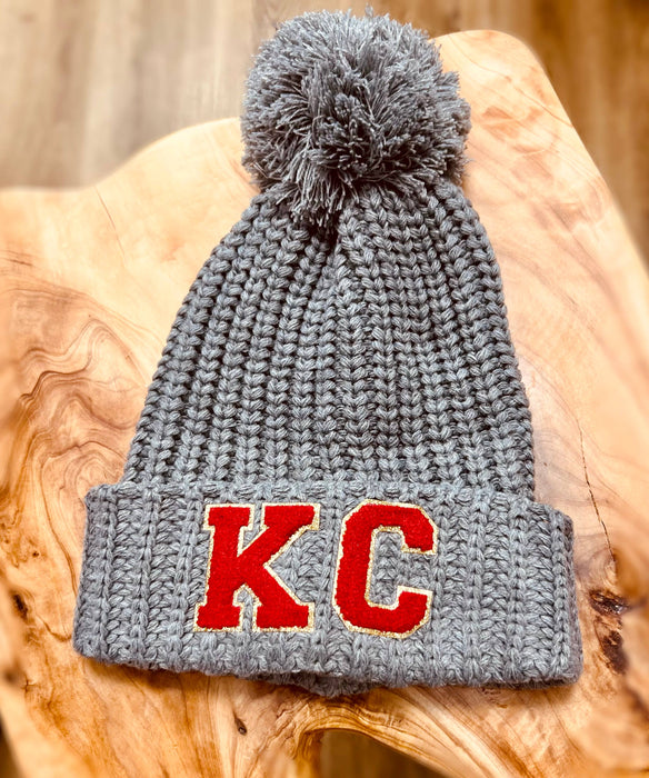 Country Charm Wholesale - KC Patch Beanie: Black