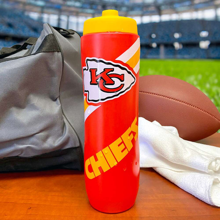Party Animal, Inc. - Kansas City Chiefs Squeezy Water Bottle